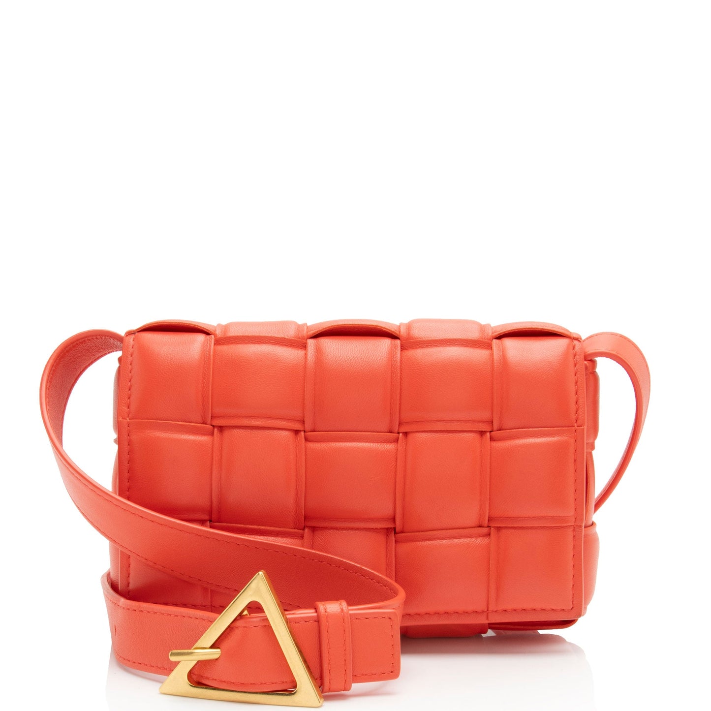 Luxury Bottega Veneta Puffed Lambskin Cassette Small Crossbody (SHF-ej7jDH)