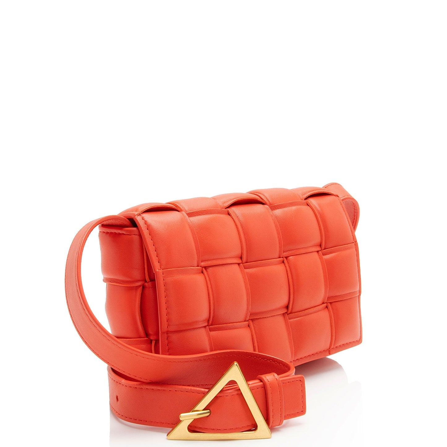 Luxury Bottega Veneta Puffed Lambskin Cassette Small Crossbody (SHF-ej7jDH)