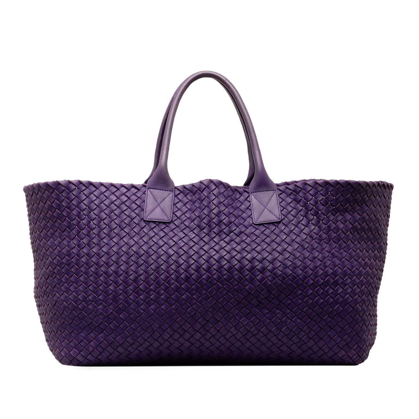 Luxury Bottega Veneta Large Intrecciato Cabat (SHG-SmsNEV)
