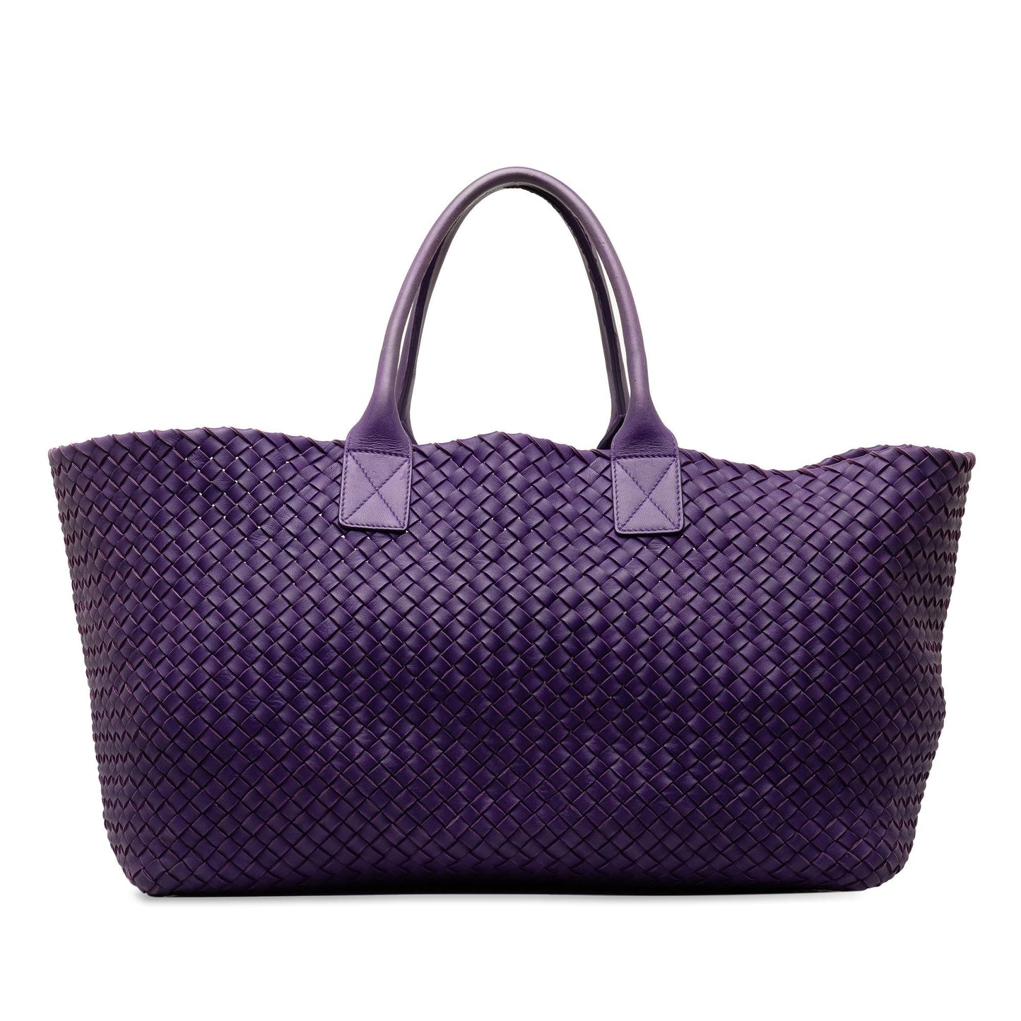 Luxury Bottega Veneta Large Intrecciato Cabat (SHG-SmsNEV)