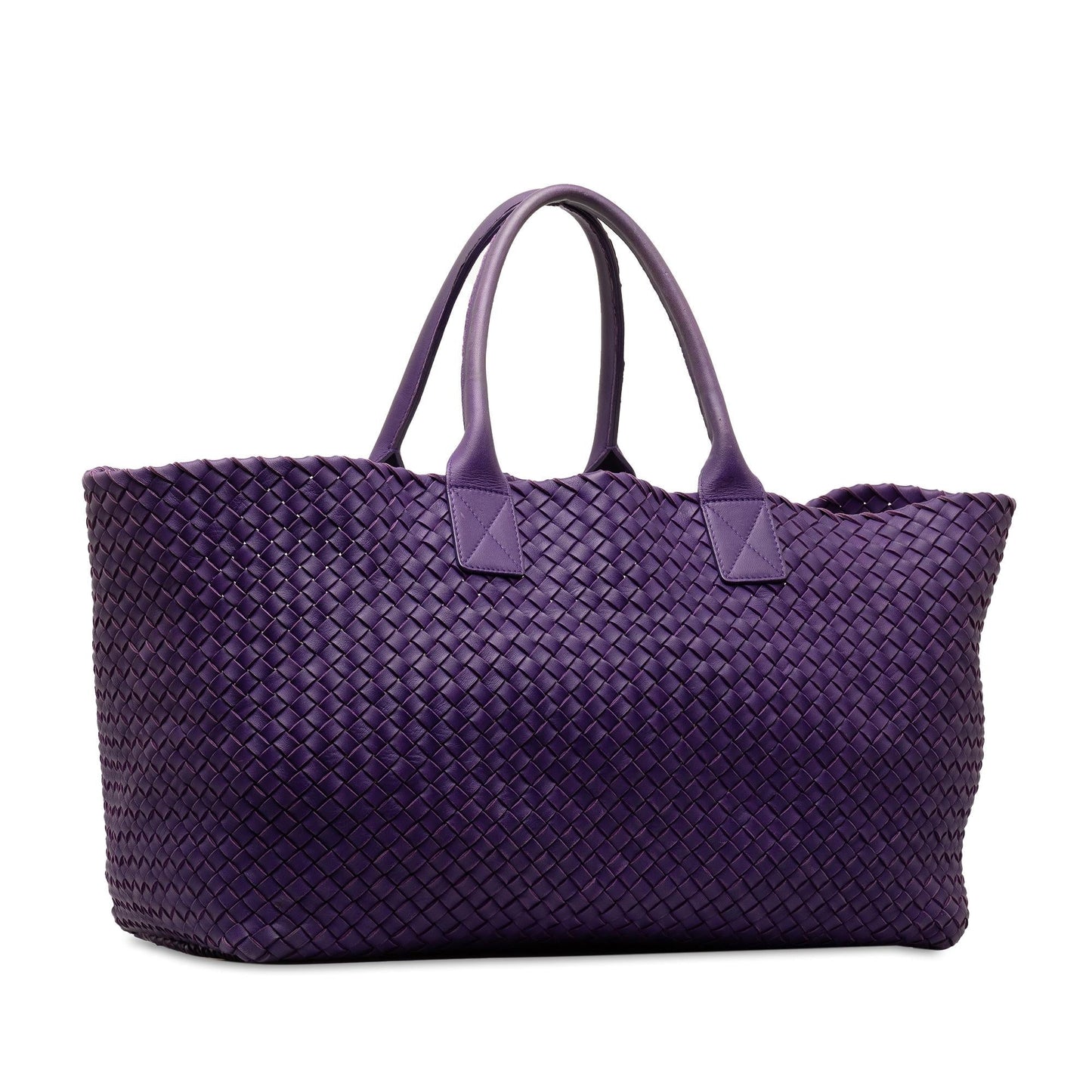 Luxury Bottega Veneta Large Intrecciato Cabat (SHG-SmsNEV)
