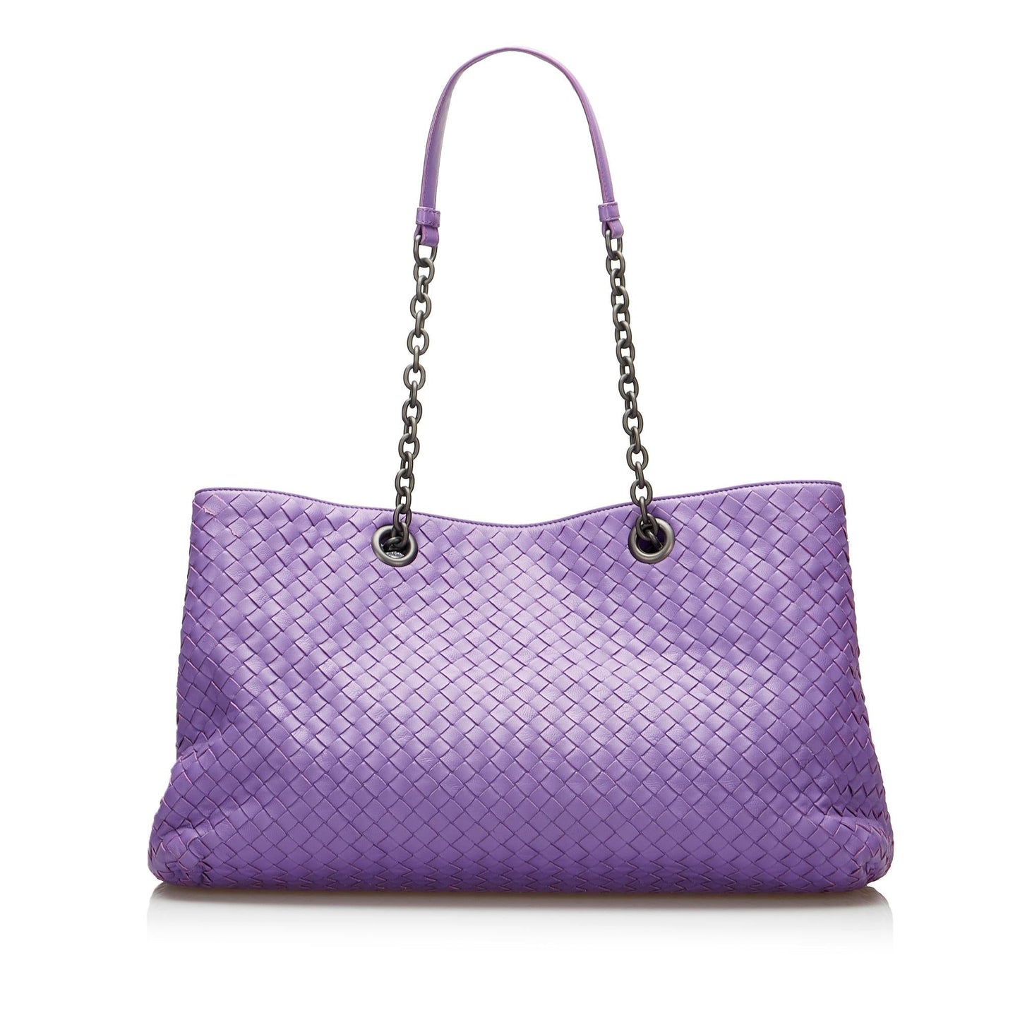 Luxury Bottega Veneta Medium Intrecciato Double Chain Tote (SHG-HYch9e)