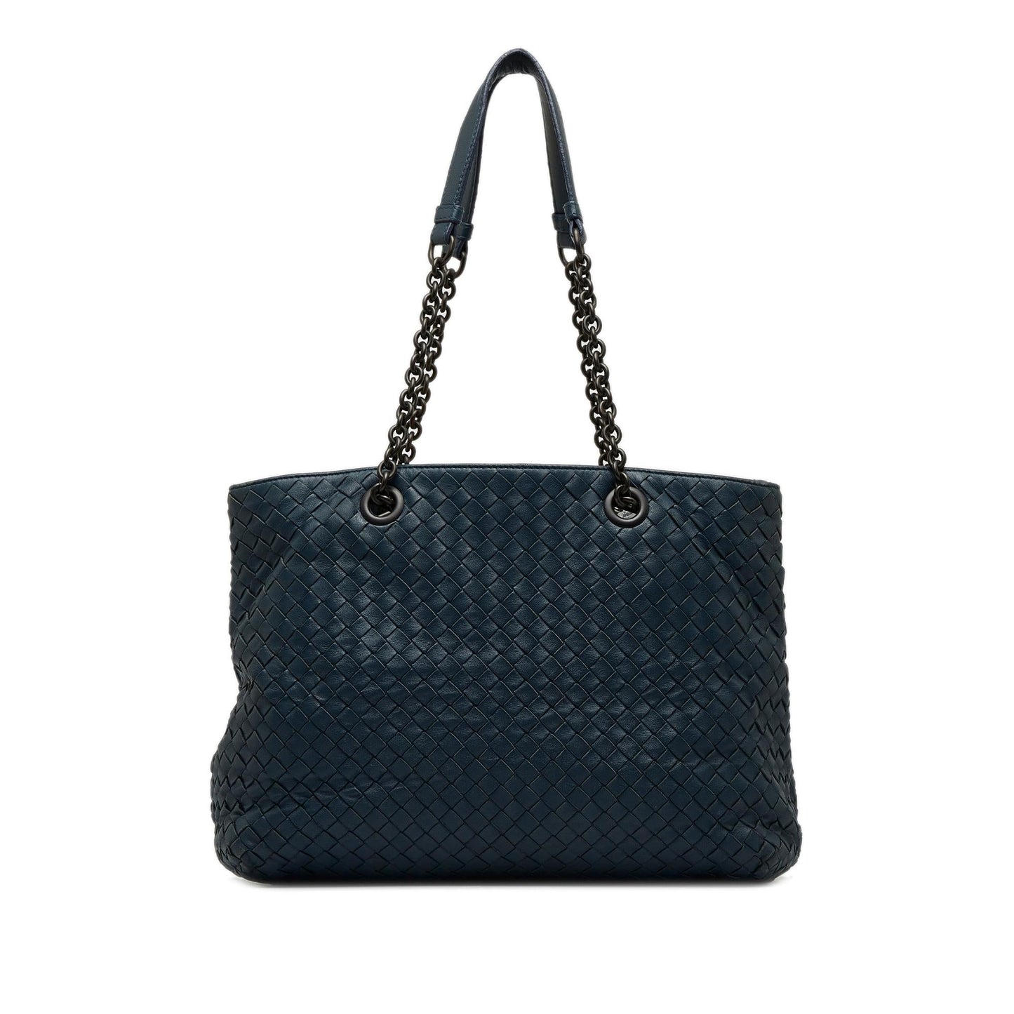 Luxury Bottega Veneta Medium Intrecciato Double Chain Tote (SHG-oRcWI3)