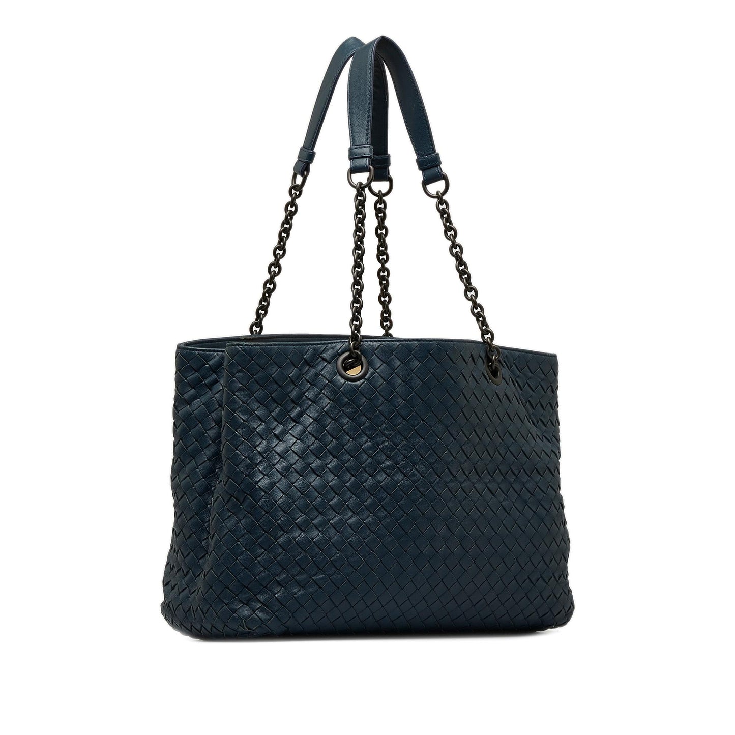 Luxury Bottega Veneta Medium Intrecciato Double Chain Tote (SHG-oRcWI3)