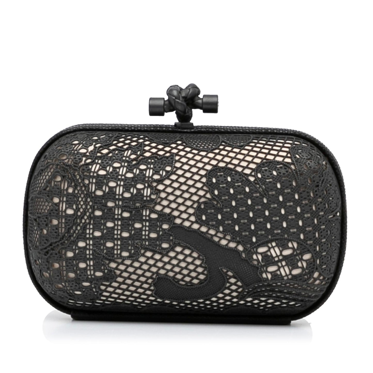 Luxury Bottega Veneta Metal Lace Karung Knot Clutch (SHG-3X4oDZ)