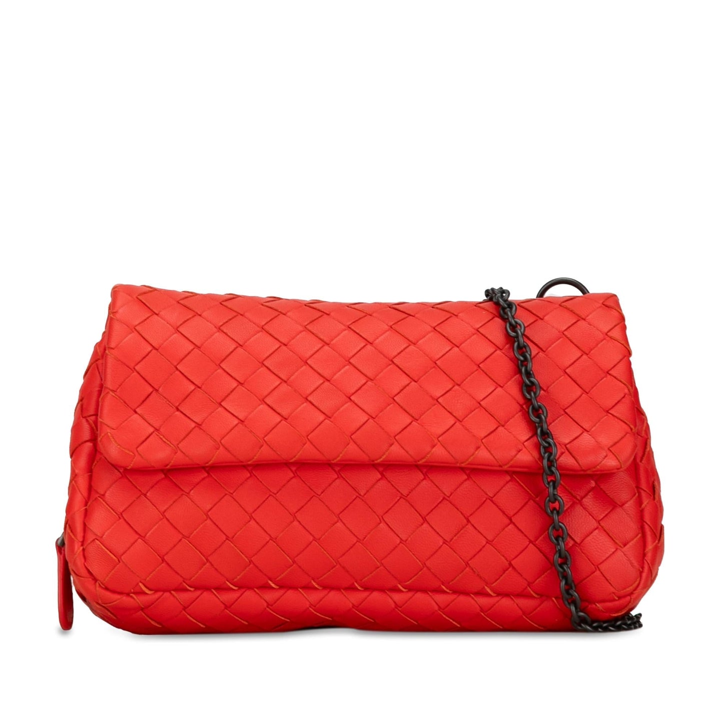 Luxury Bottega Veneta Mini Intrecciato Expandable Chain Crossbody (SHG-o72gjL)