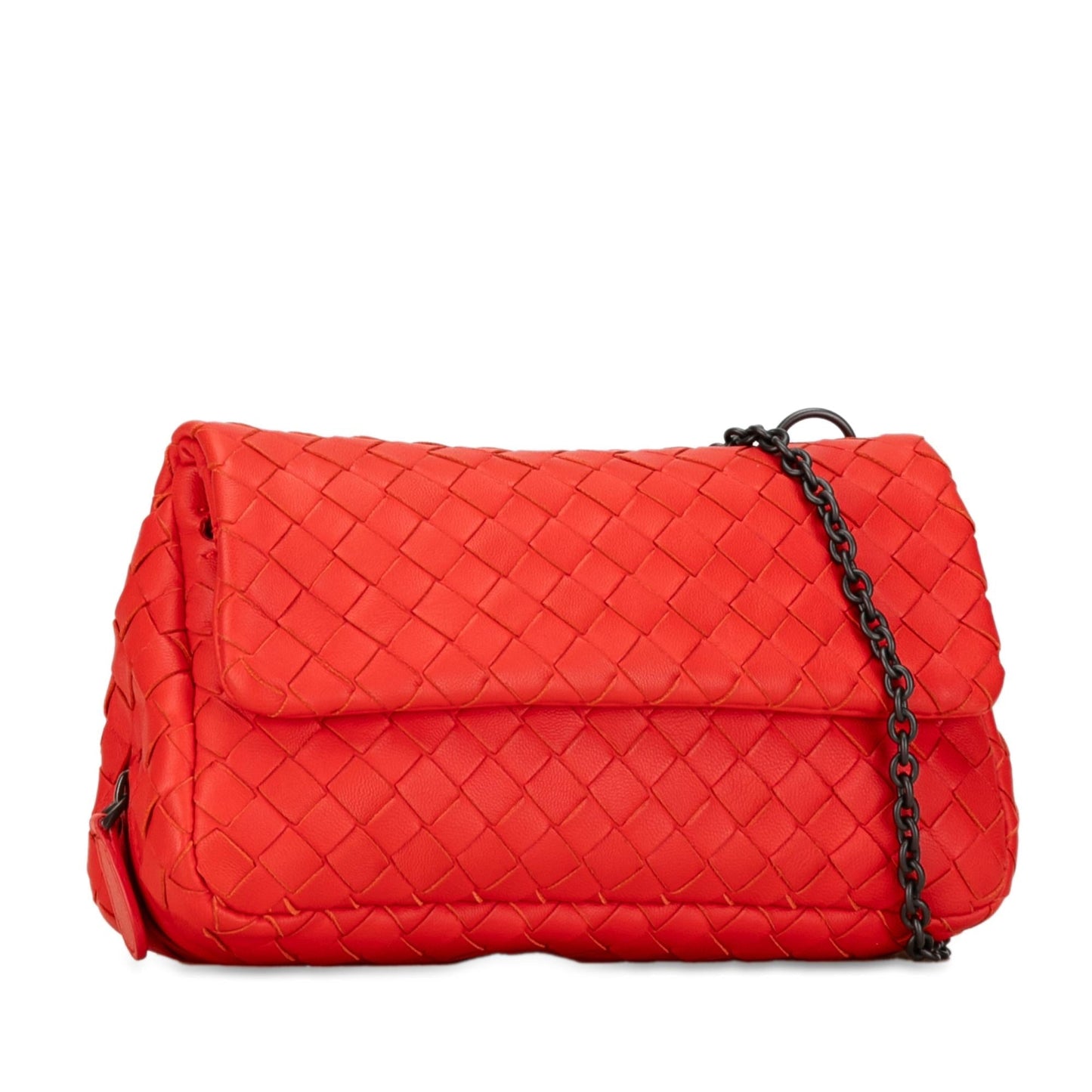 Luxury Bottega Veneta Mini Intrecciato Expandable Chain Crossbody (SHG-o72gjL)