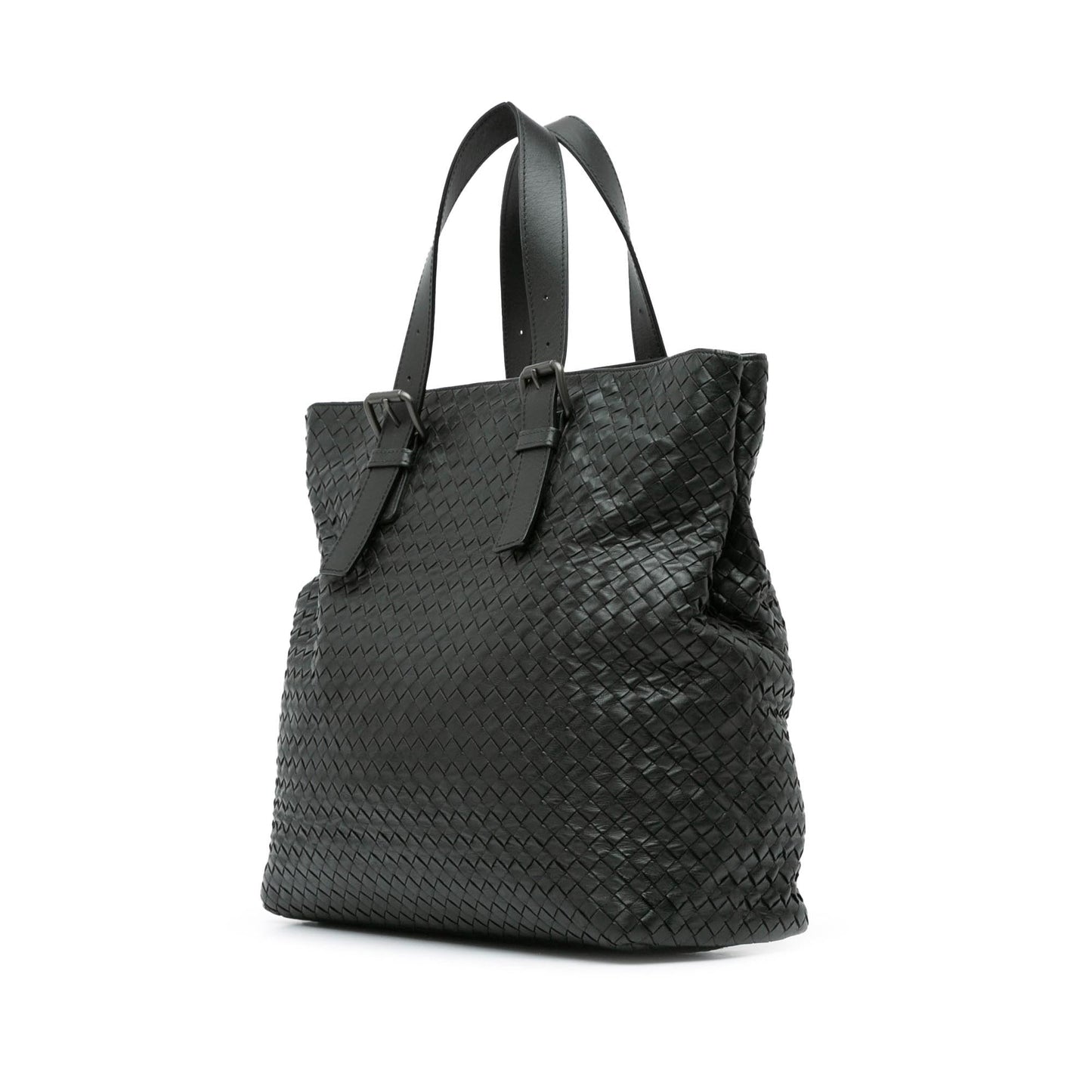 Luxury Bottega Veneta Nappa Intrecciato Belt Strap Tote (SHG-ihBd4v)