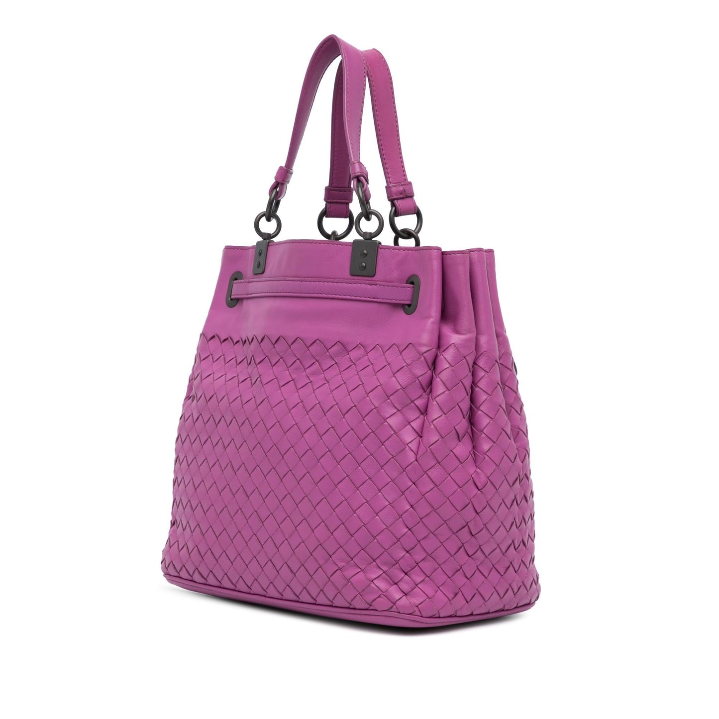 Luxury Bottega Veneta Nappa Intrecciato Bucket Bag (SHG-TJVcxW)