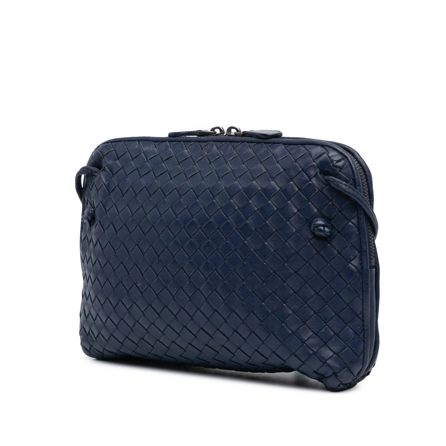 Luxury Bottega Veneta Nappa Intrecciato Nodini Crossbody (SHG-OMLPQf)