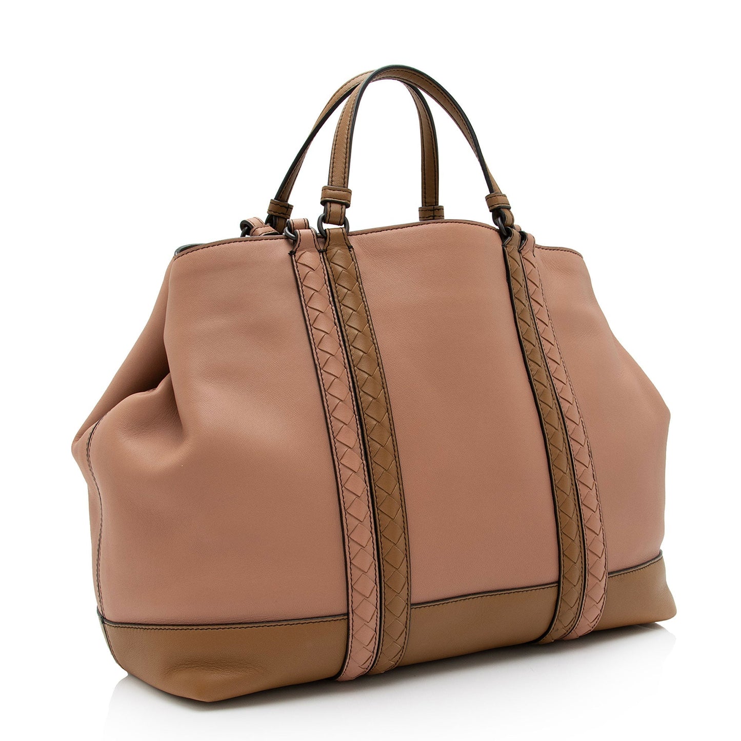 Luxury Bottega Veneta Nappa Leather Intrecciato Corso Tote (SHF-r5Jh3I)