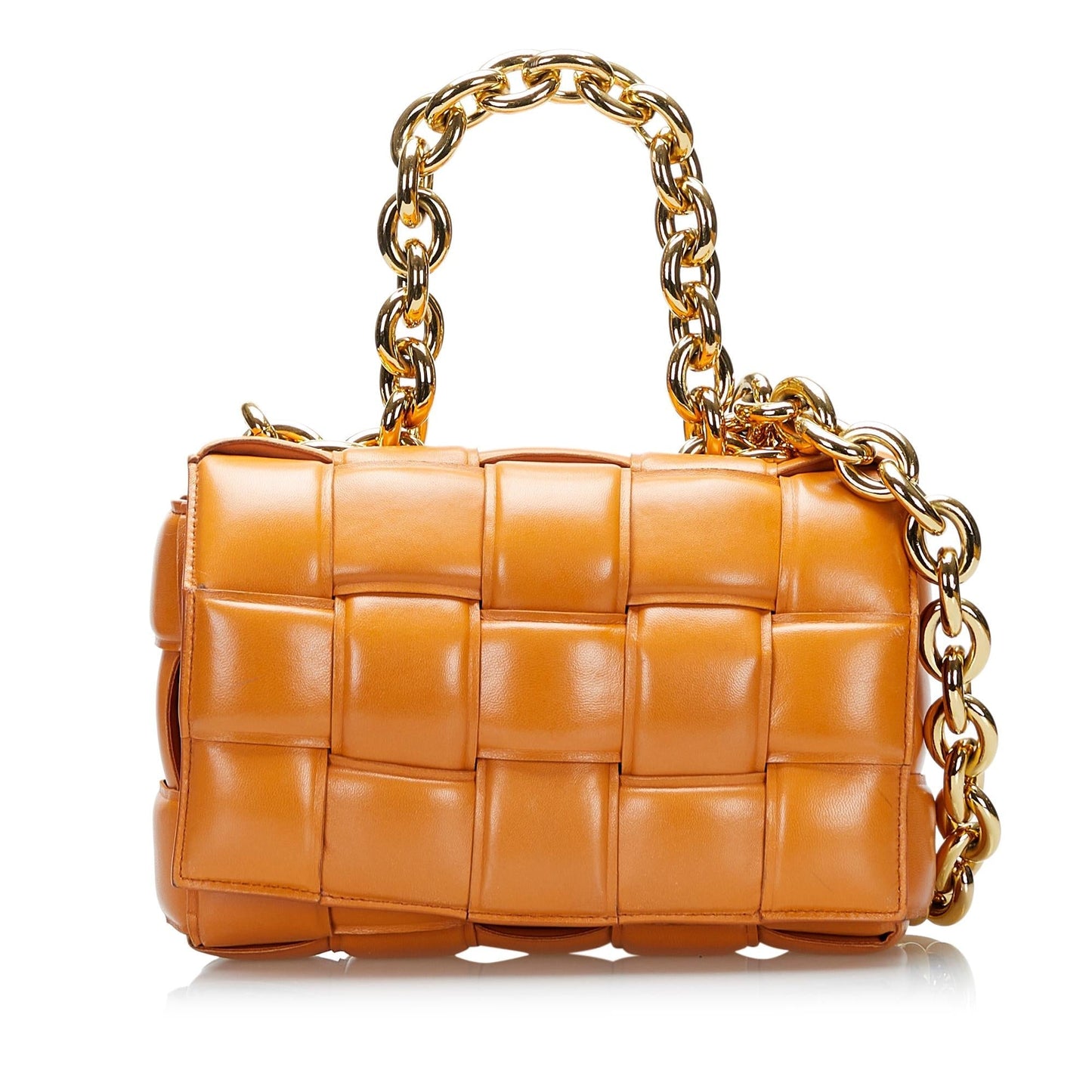 Luxury Bottega Veneta Padded Cassette Chain Satchel (SHG-dGPQaQ)