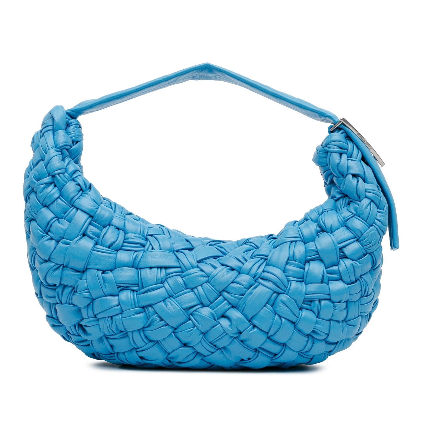 Luxury Bottega Veneta Paper Calfskin Intrecciato Banana Hobo Bag (SHG-n5Ex8p)
