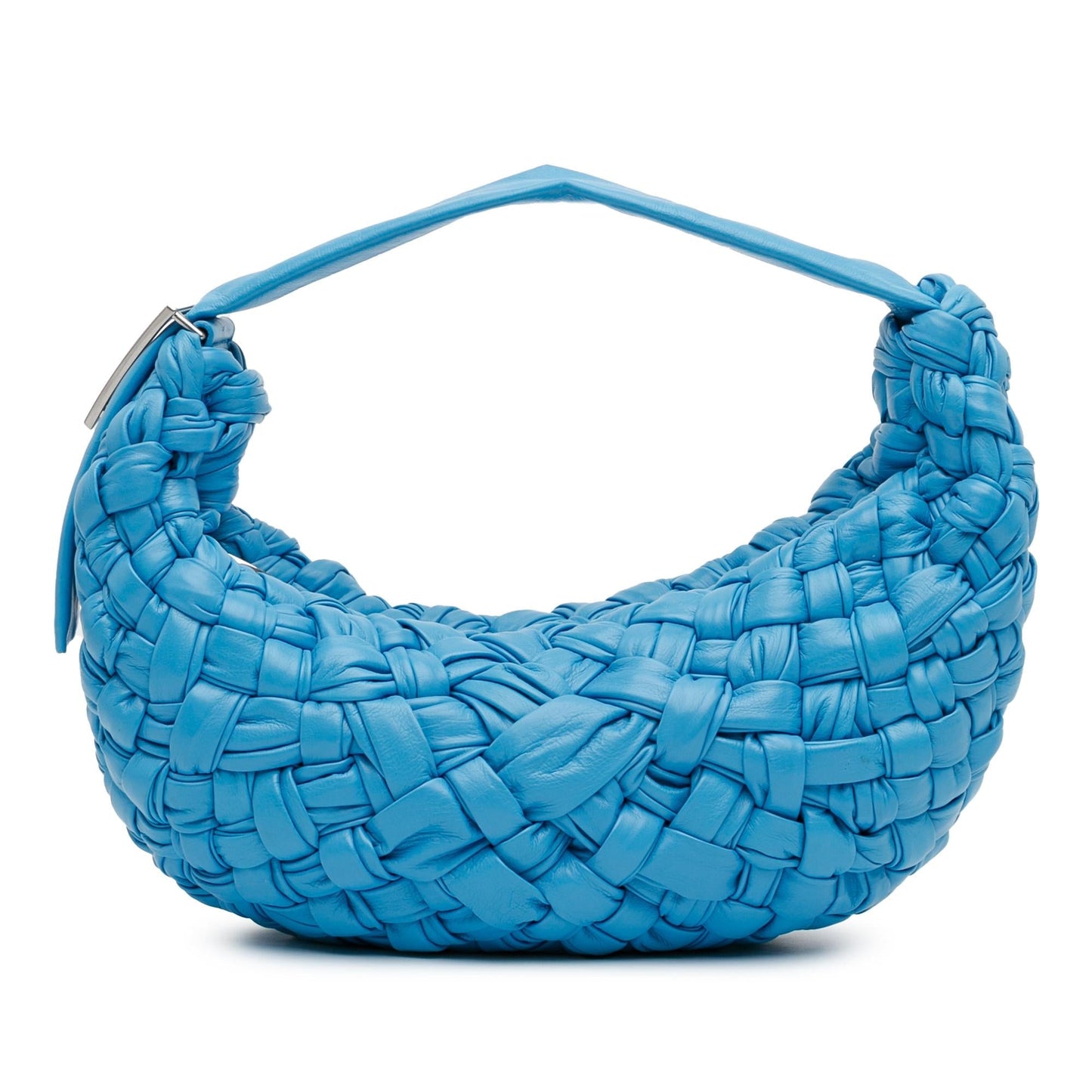 Luxury Bottega Veneta Paper Calfskin Intrecciato Banana Hobo Bag (SHG-n5Ex8p)