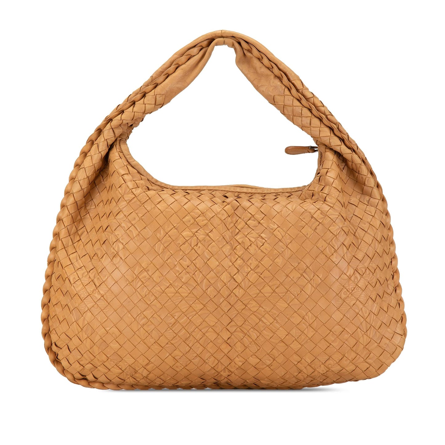 Luxury Bottega Veneta Small Embossed Nappa Intrecciato Veneta Hobo (SHG-QKUbKu)