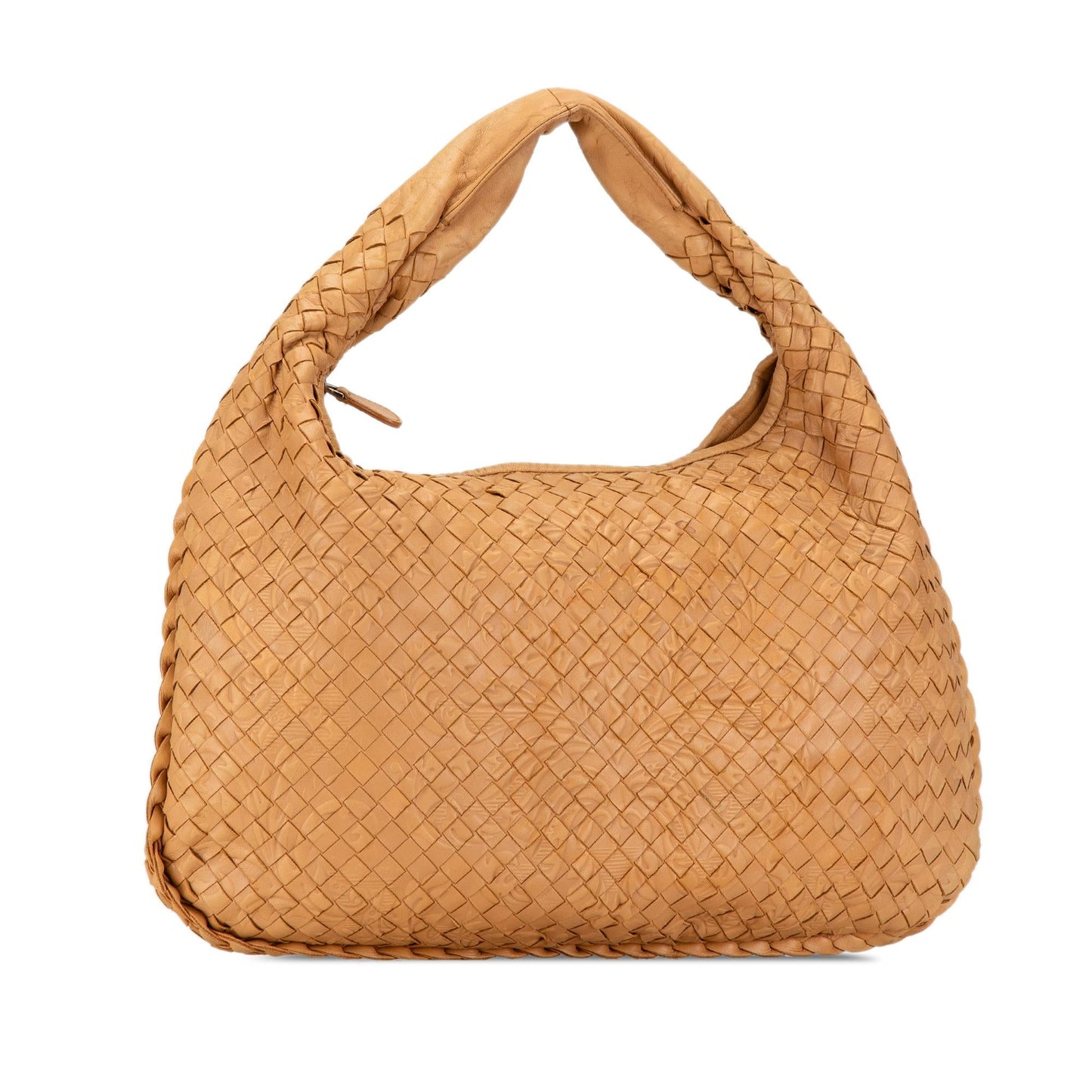 Luxury Bottega Veneta Small Embossed Nappa Intrecciato Veneta Hobo (SHG-QKUbKu)