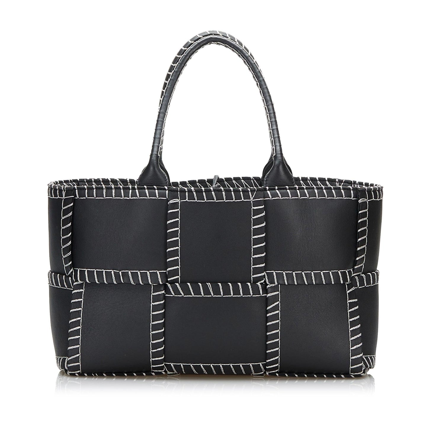Luxury Bottega Veneta Small Intrecciato Topstitch Arco (SHG-6kjKTp)