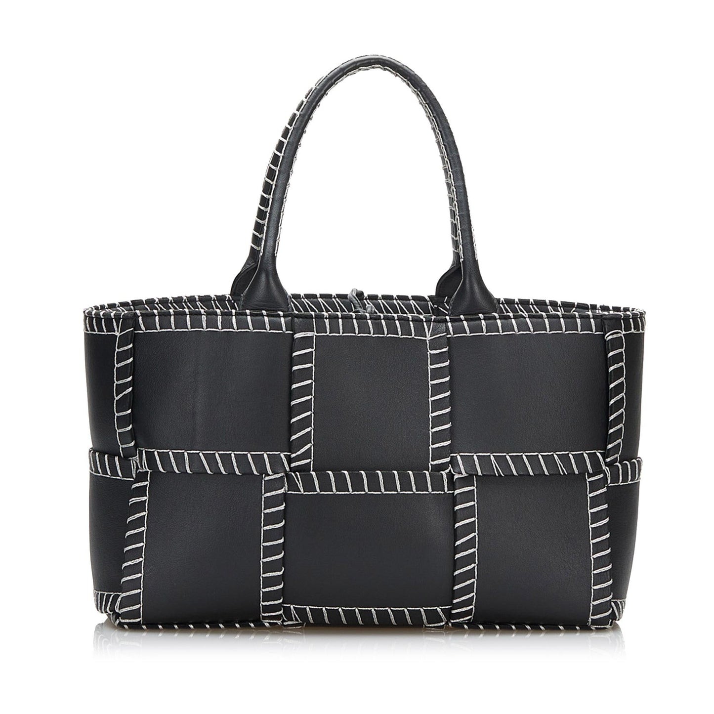 Luxury Bottega Veneta Small Intrecciato Topstitch Arco (SHG-6kjKTp)