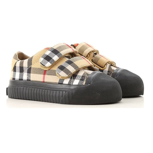 BURBERRY   Check Mini Markham Shoes