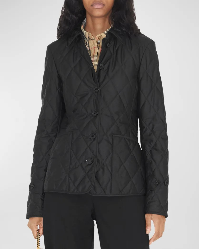BURBERRY FERNLEIGH DIAMOND QUILTED JACKET