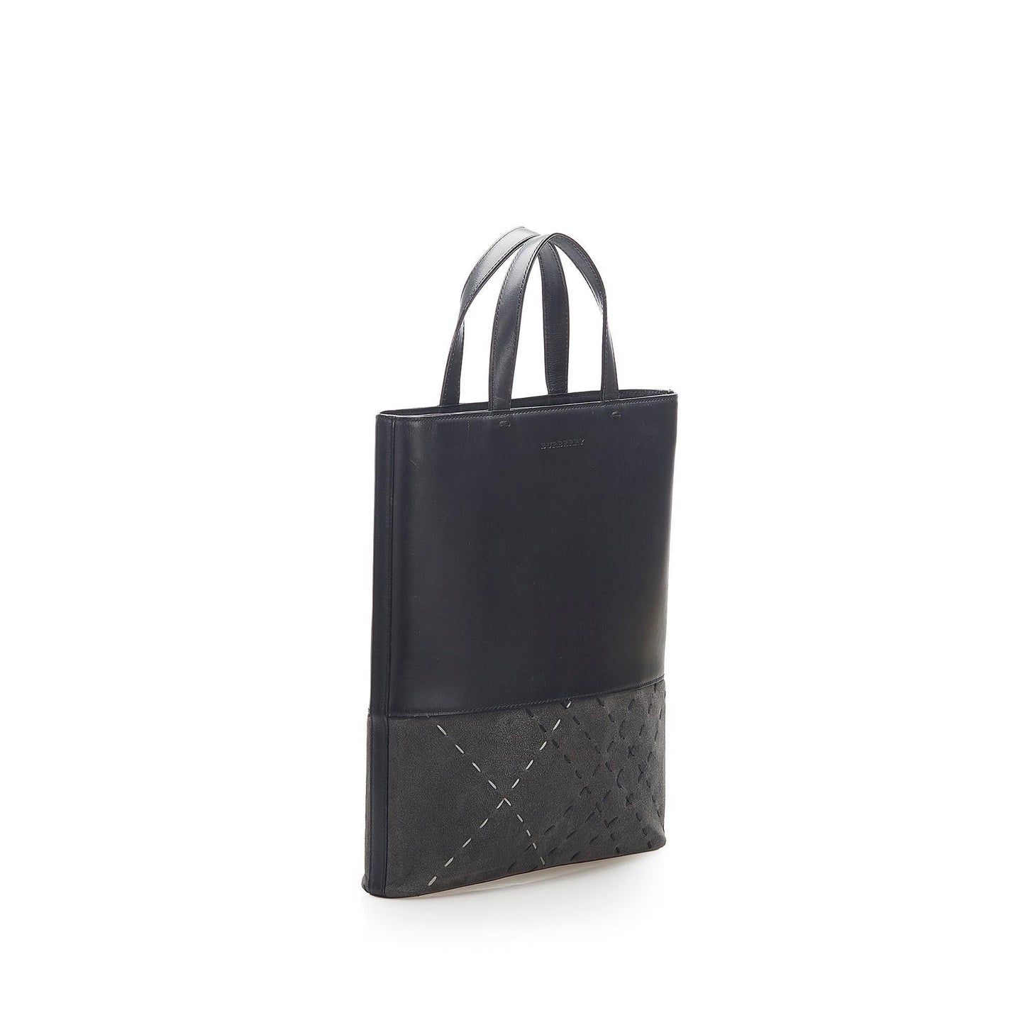 Burberry Leather Tote  (SHG-16396)