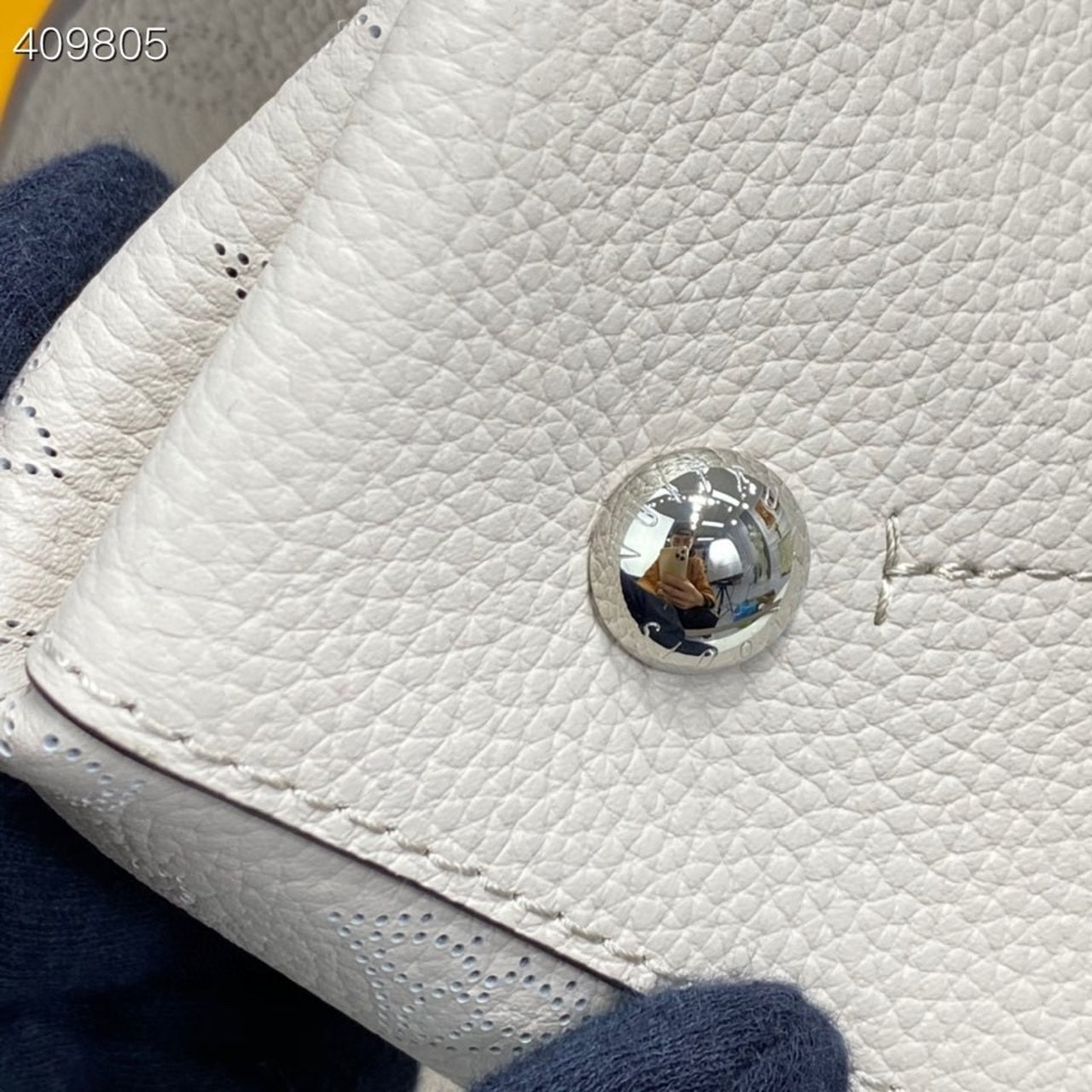 Top Quality Muria Bucket Bag Snow White For Women,  Shoulder And Crossbody Bags 9.8in/25cm Top Quality M58483