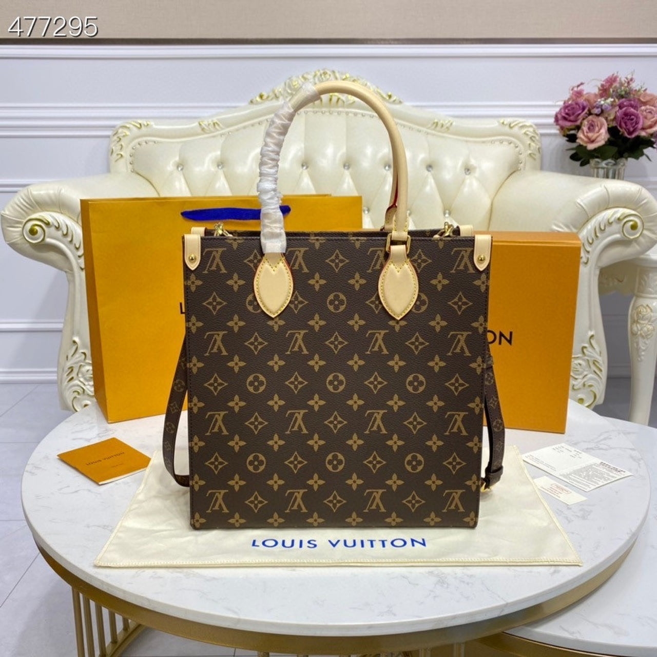 Top Quality Sac Plat PM Monogram Canvas For Women, Womens Handbags, Shoulder And Crossbody Bags 11.8in/30cm Top Quality M45848