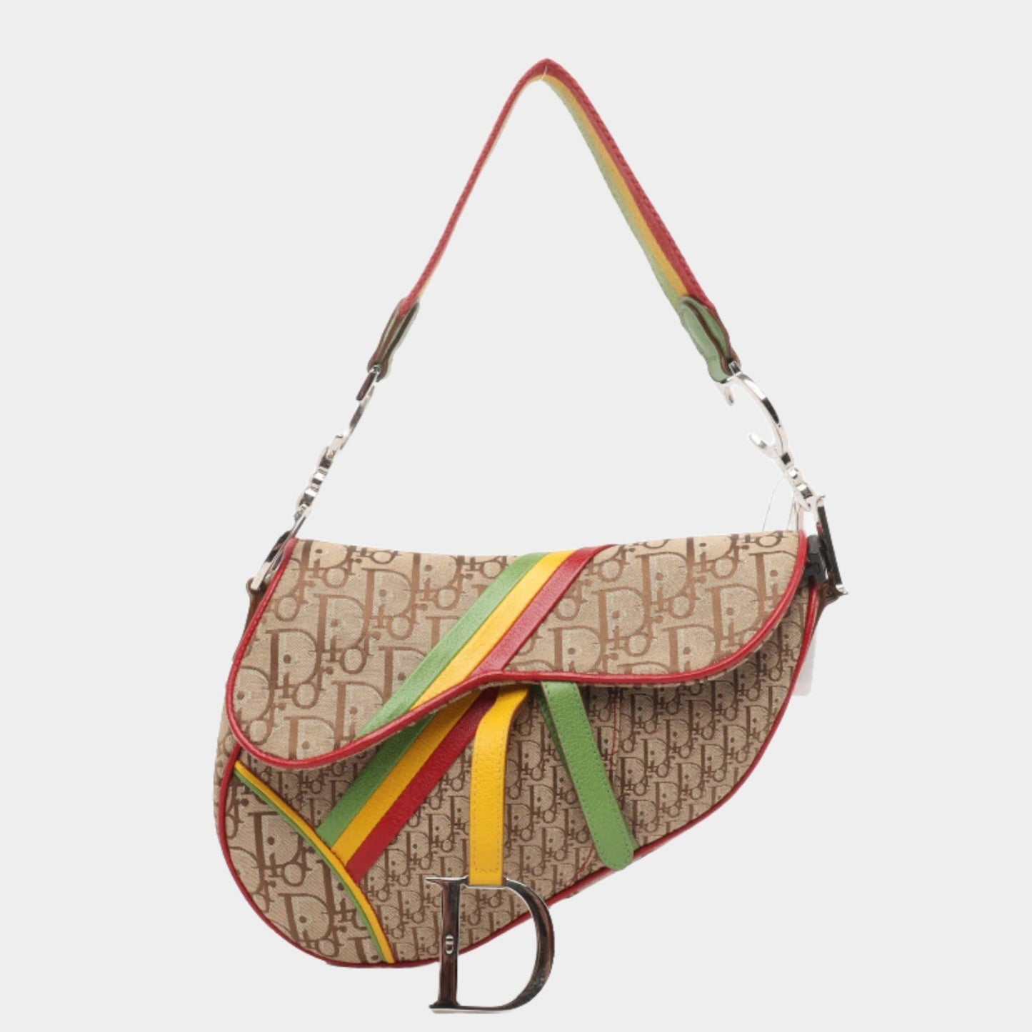 Dior Rasta Trotter Saddle Shoulder Bag