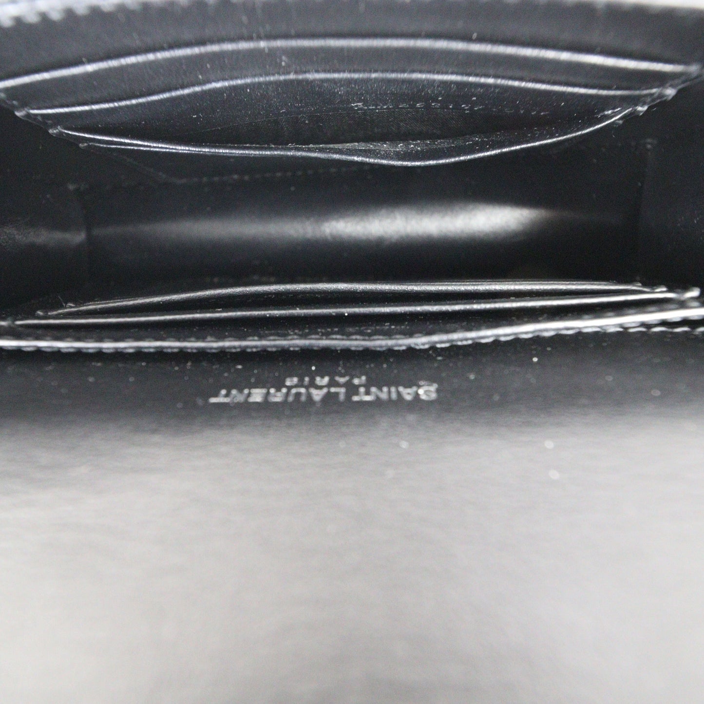 Saint Laurent Sunset Mini Croc-Embossed