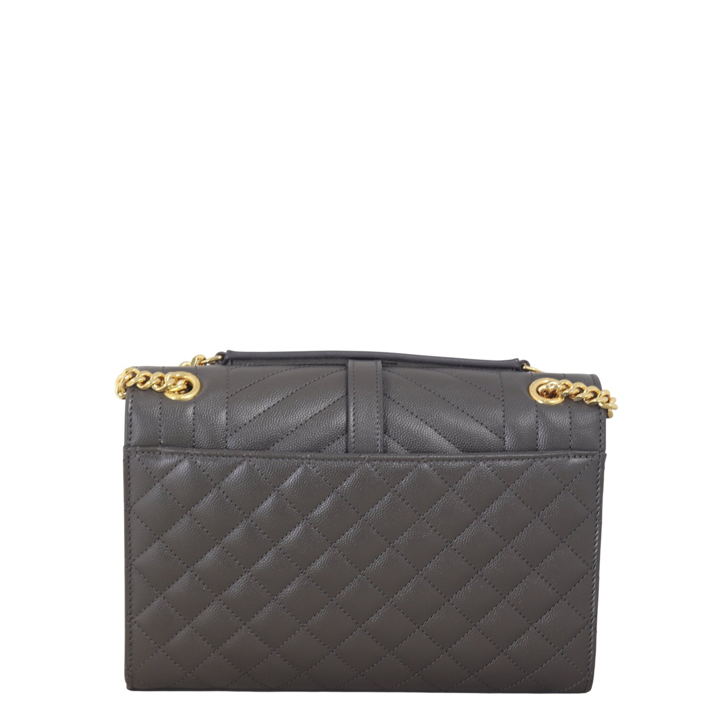 Saint Laurent Monogram Mix Matelasse Envelope Chain Bag Medium
