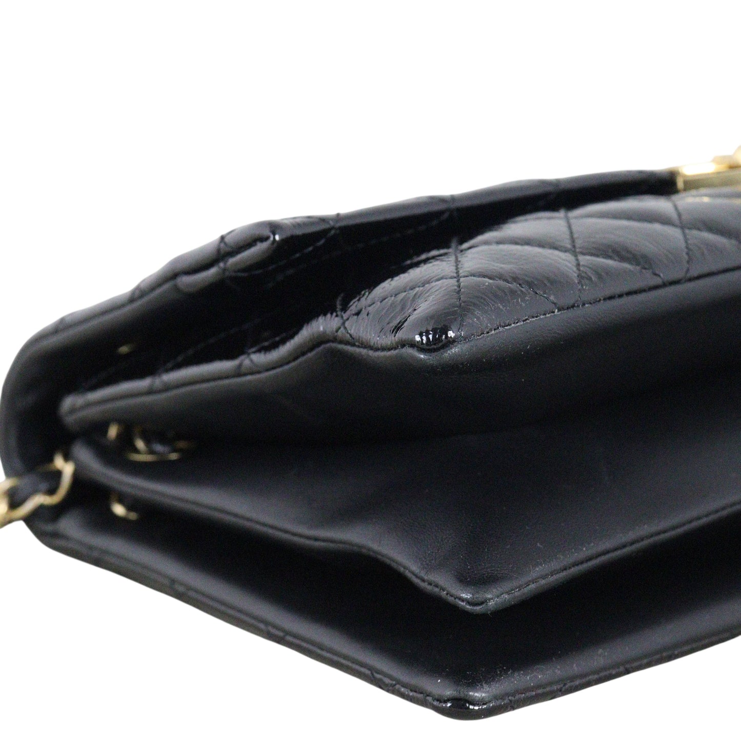 Chanel Pagoda Accordion Flap Bag Patent