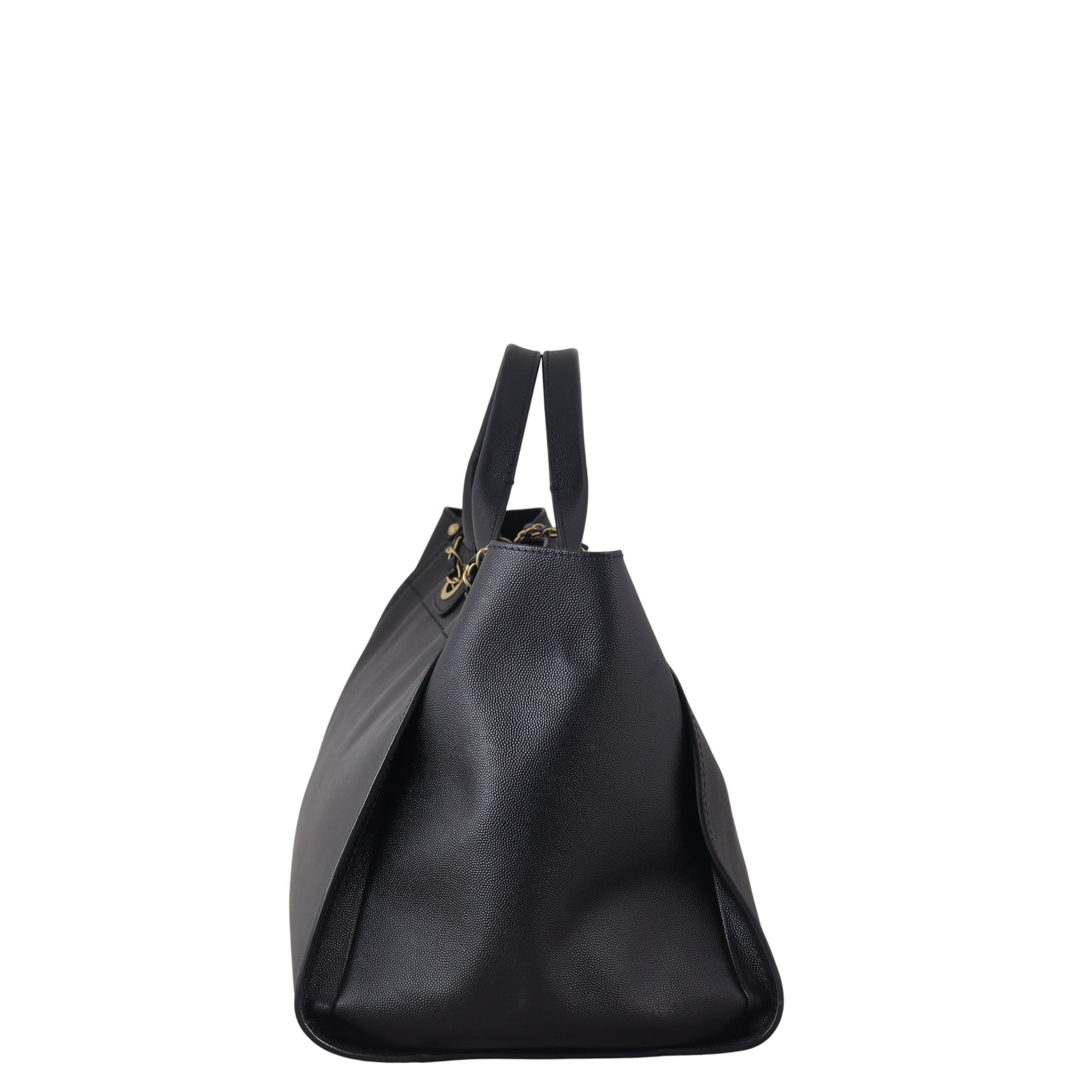 Chanel Deauville Large Tote Studded Leather