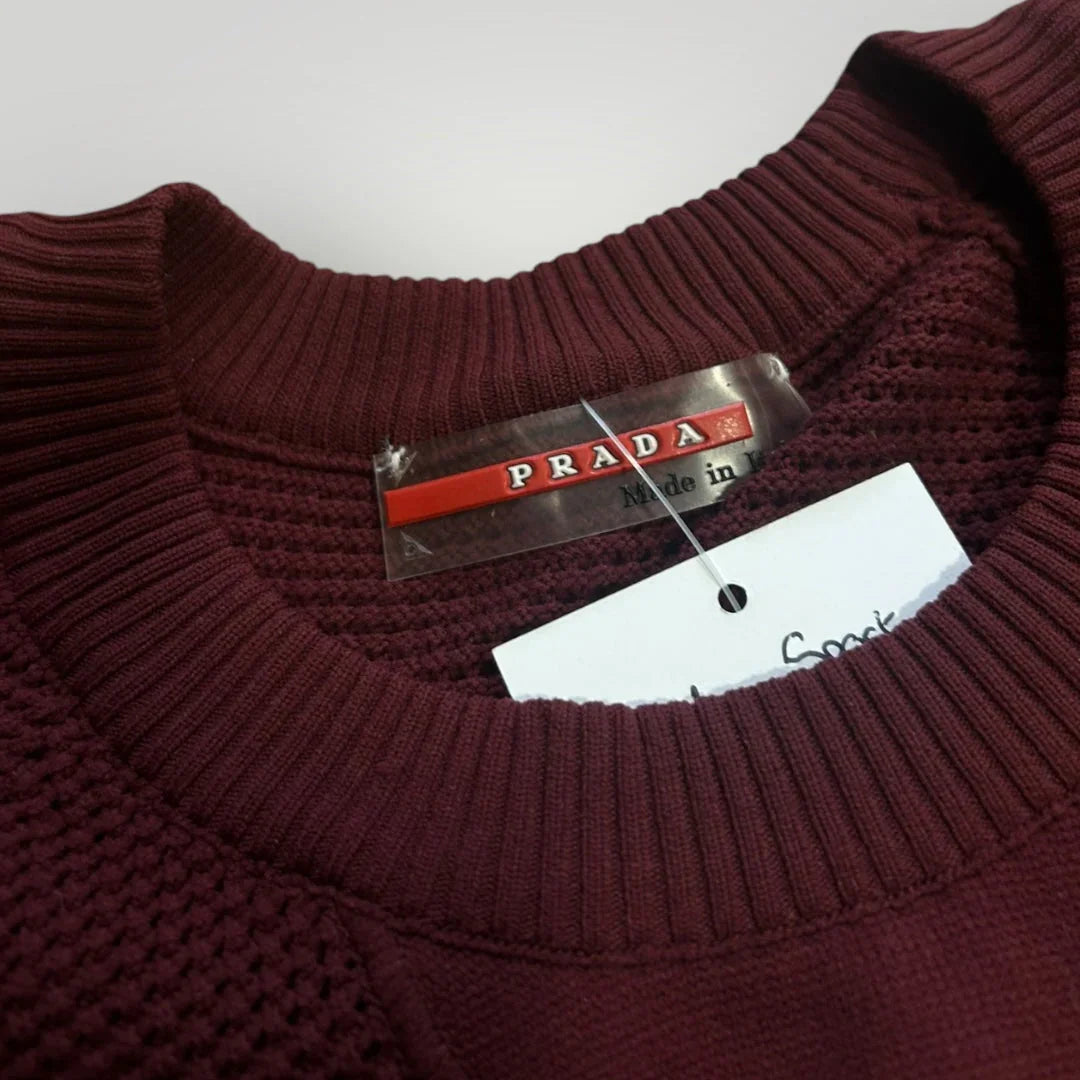 Prada Sport 2000’s Mesh Knitted Top S