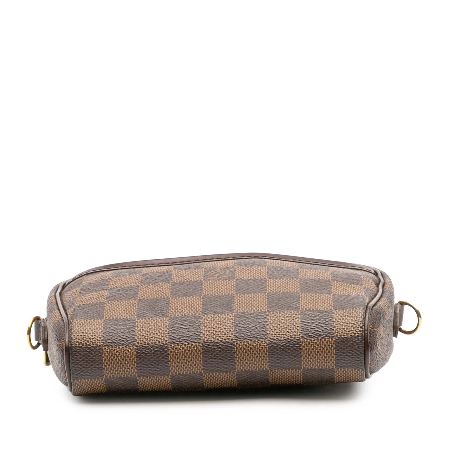 Brown Louis Vuitton Damier Ebene Ipanema Pochette Crossbody Bag