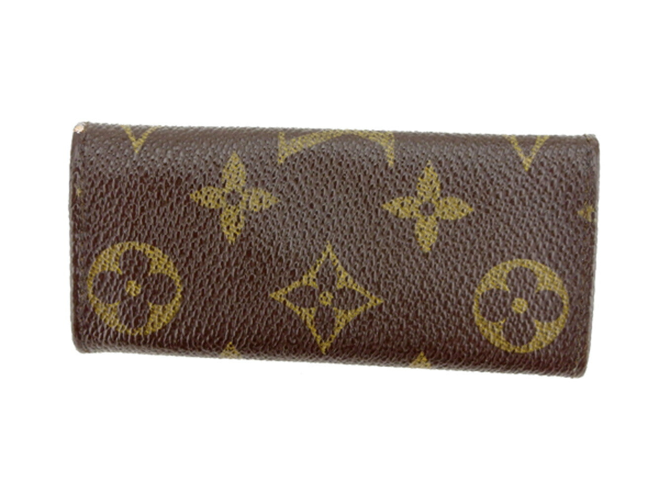 LOUIS VUITTON Key case Key holder No.264 Brown beige gold