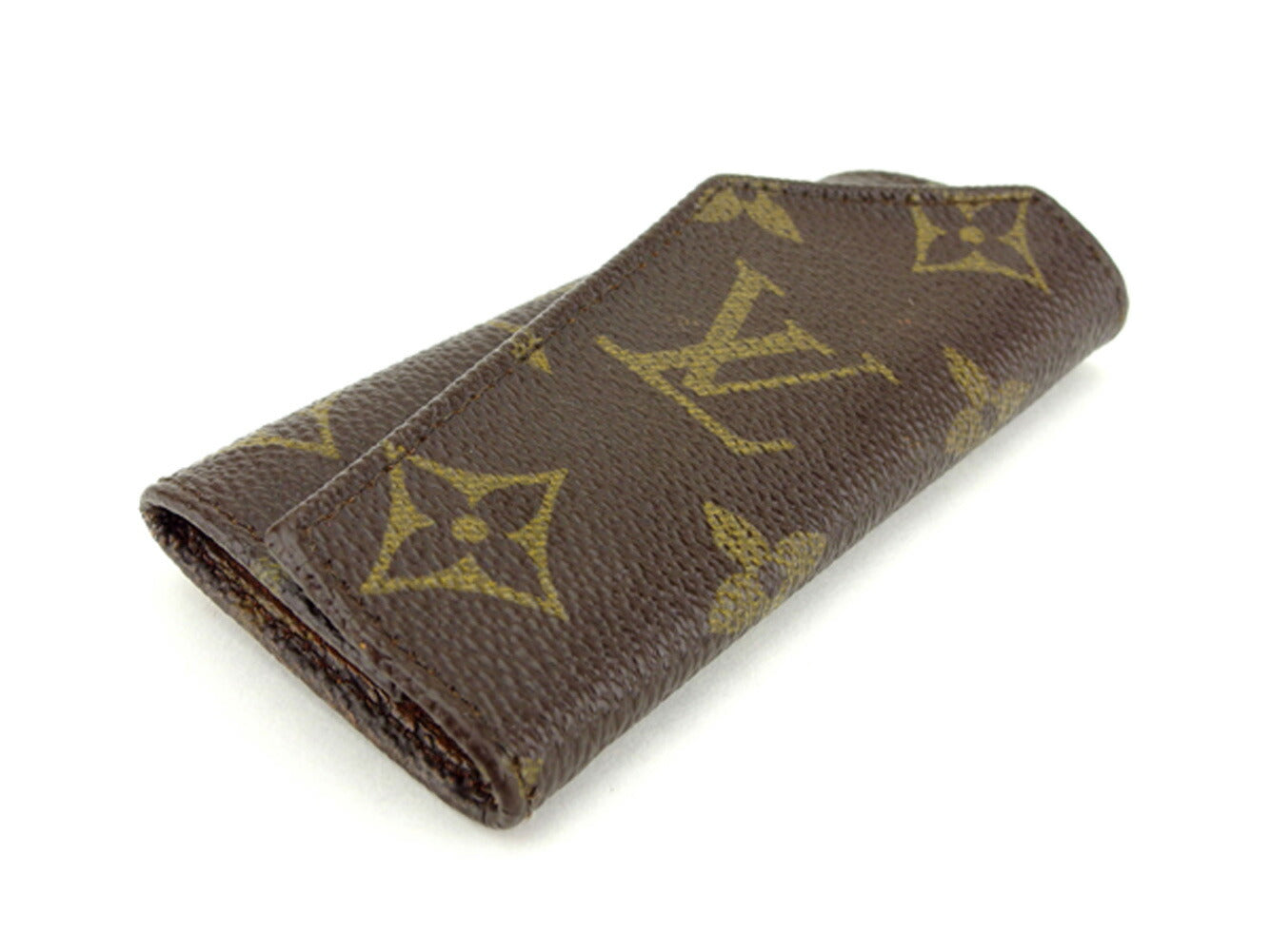 LOUIS VUITTON Key case Key holder No.264 Brown beige gold