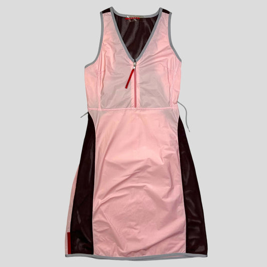 Prada Sport SS00 Nylon Mesh Technical Dress - IT44