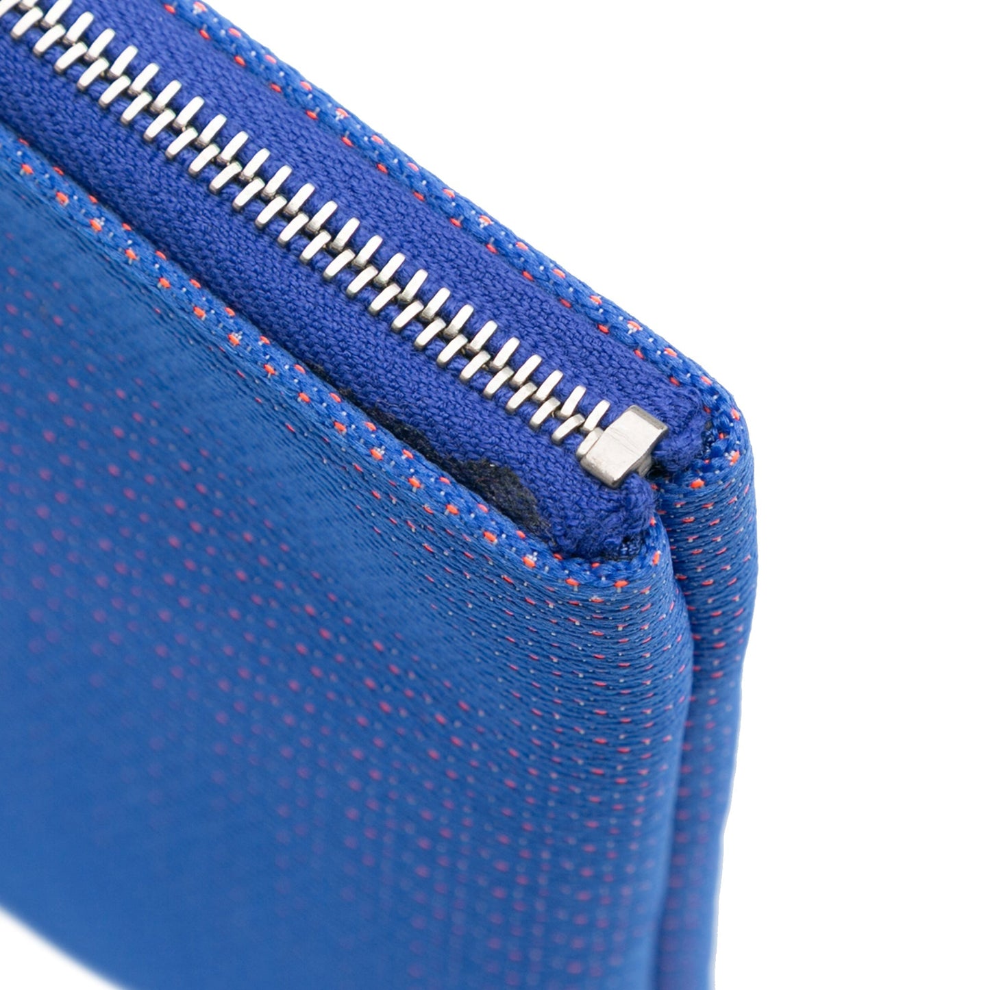 Blue Chanel Medium Tweed Deauville O Case Clutch