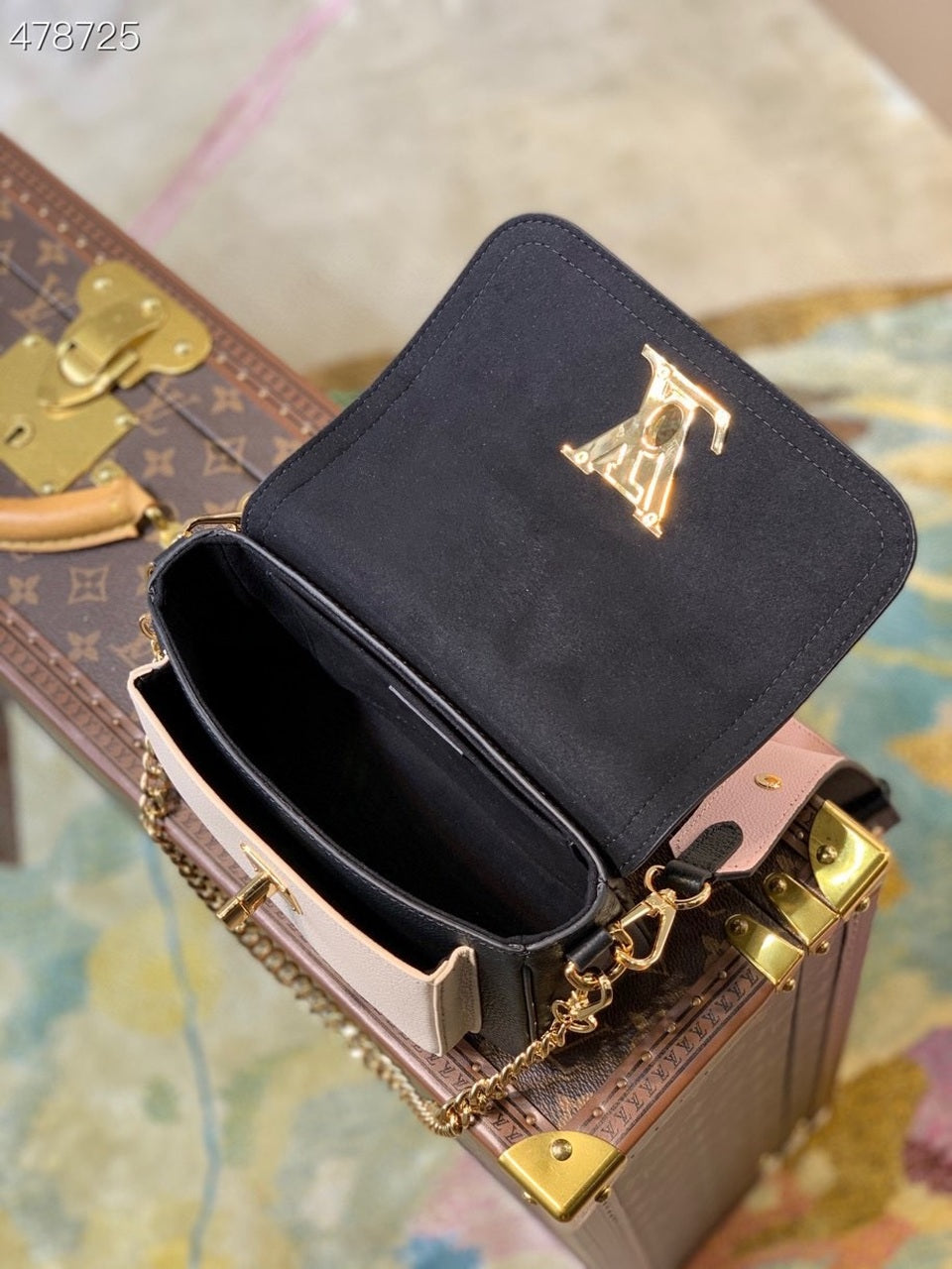 Top Quality Lockme Tender Bag Black For Women, Womens Handbags, Shoulder And Crossbody Bags 7.5in/19cm Top Quality M58557