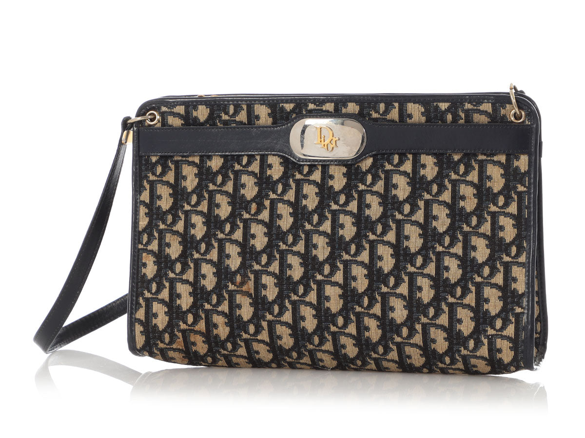 Dior   Navy Diorissimo Shoulder Bag