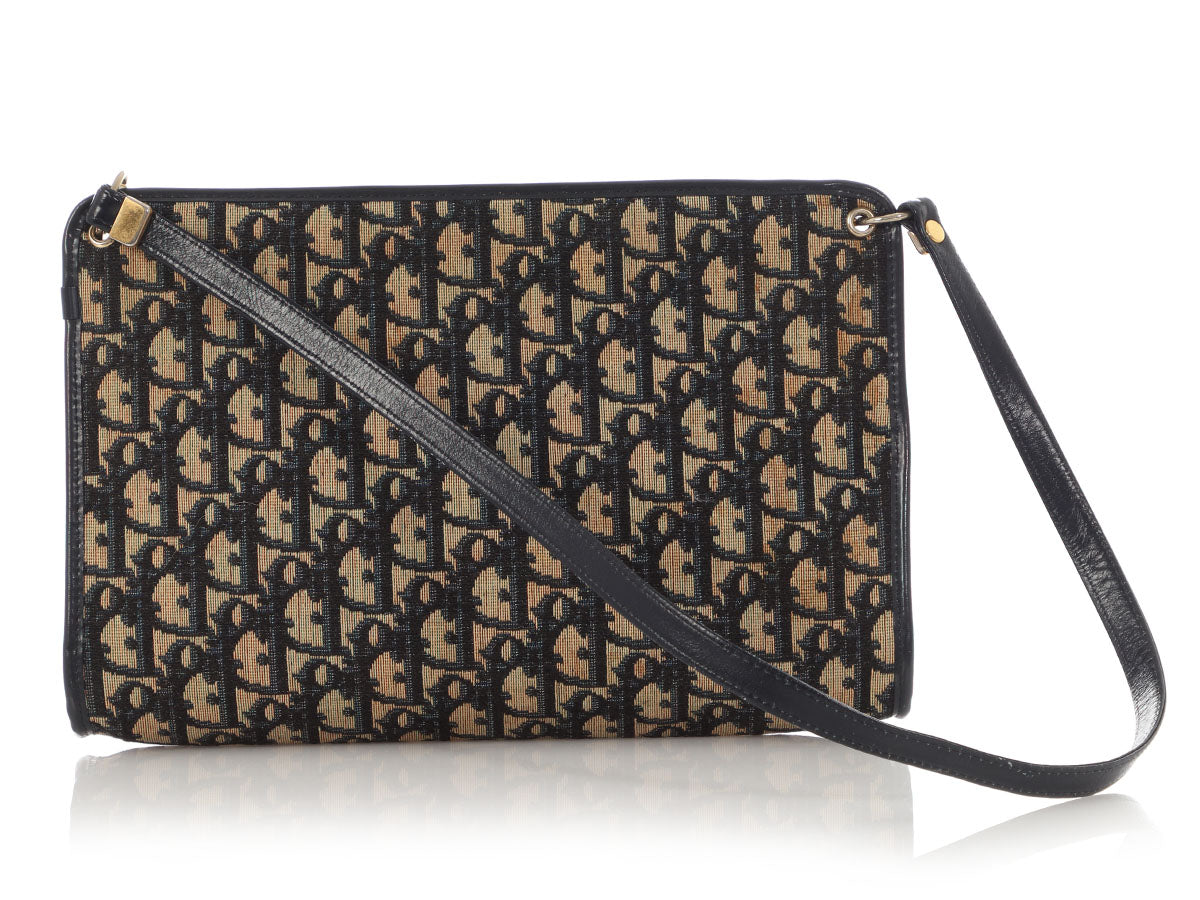 Dior   Navy Diorissimo Shoulder Bag