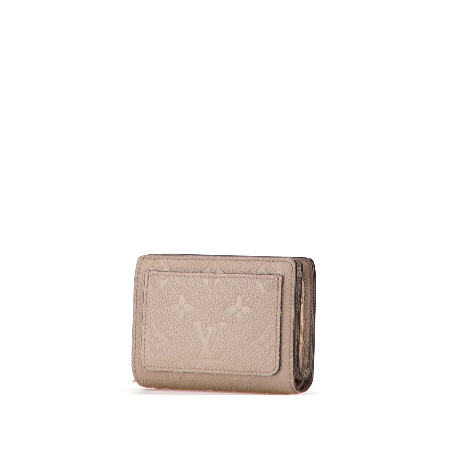 Brown Louis Vuitton Monogram Empreinte Clea Small Wallet