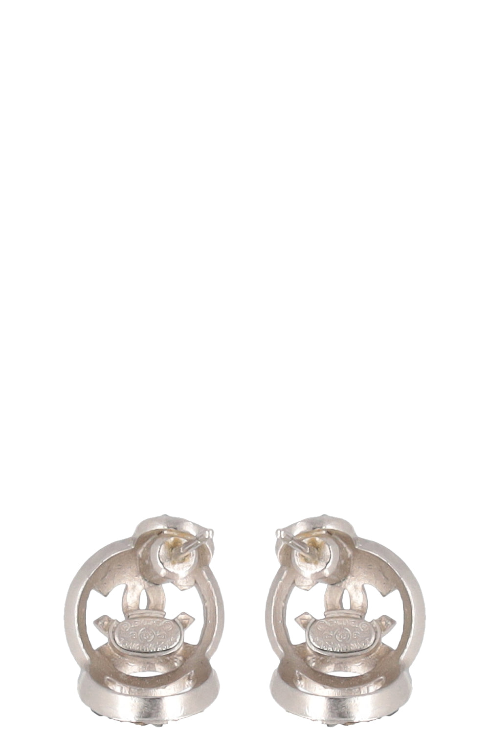 CHANEL 2015 CC Earrings Crystals