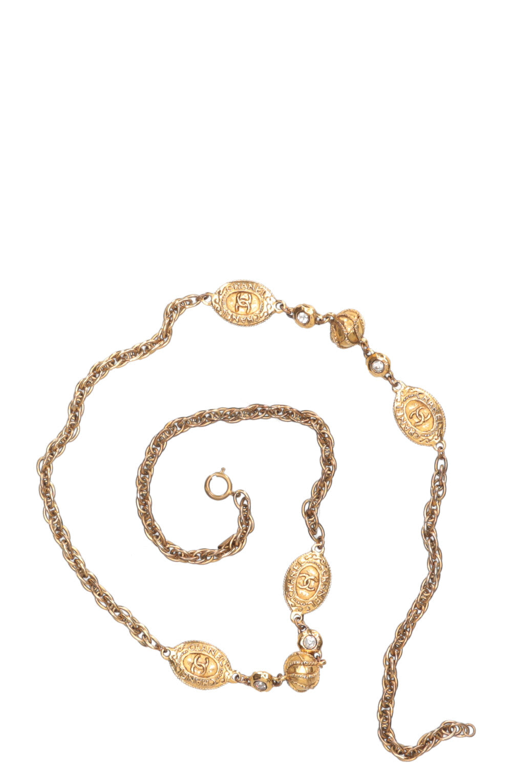 CHANEL   Necklace with Crystals