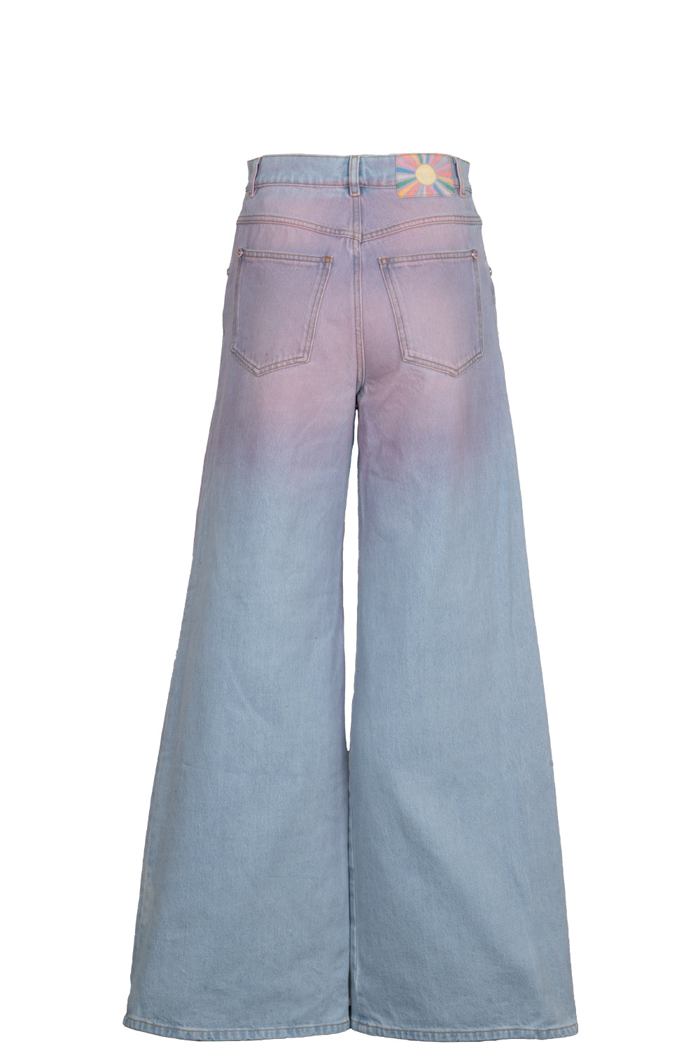 CHANEL Sprayed 2024 Denim Pants Pink