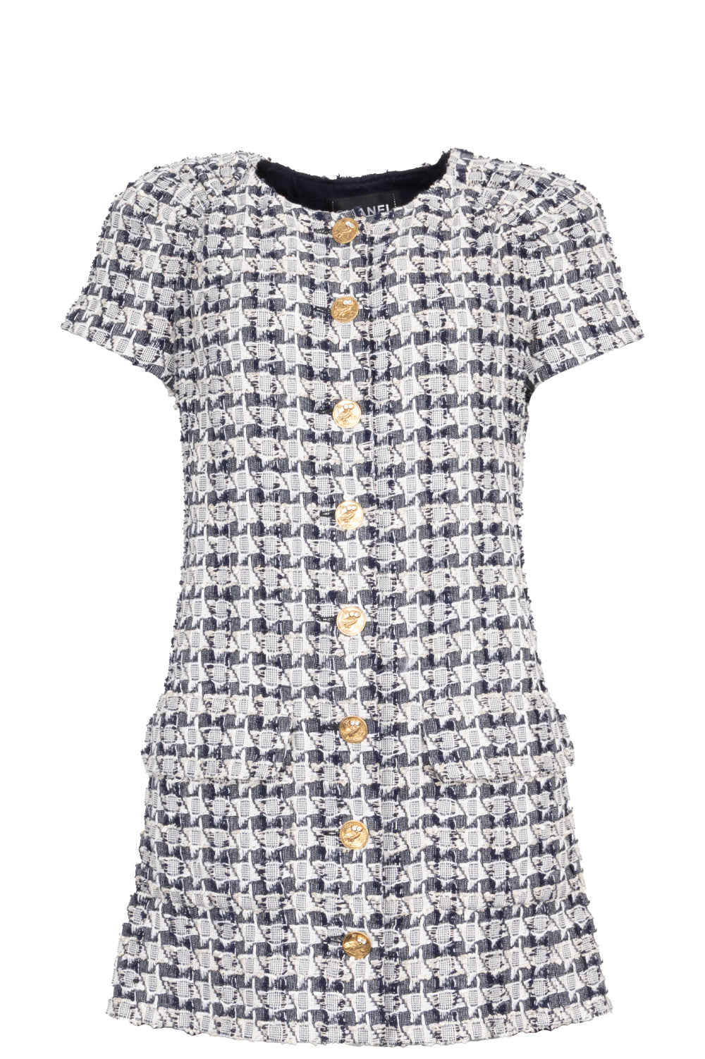 CHANEL Greece 2018 Dress Blue White