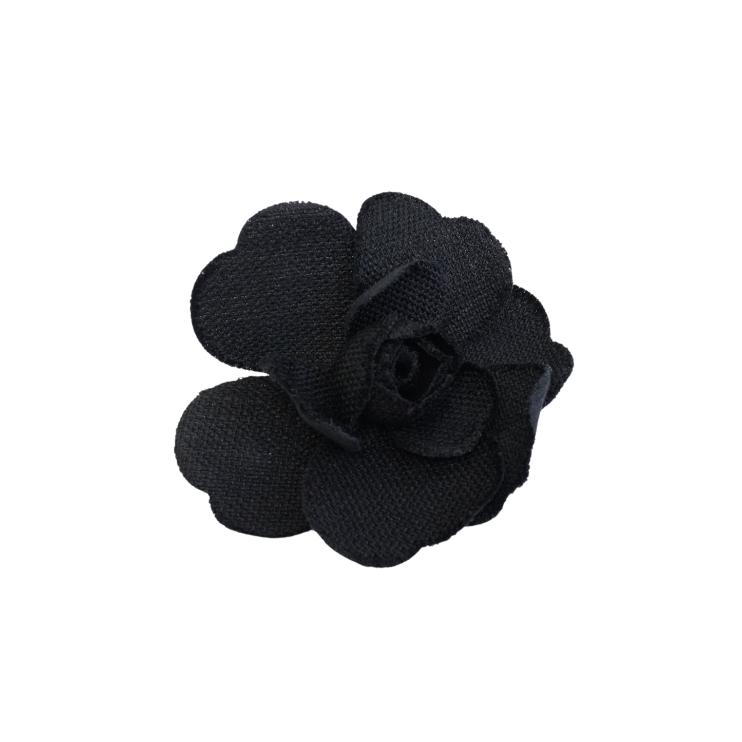 Chanel 'Camelia' Tweed Brooch
