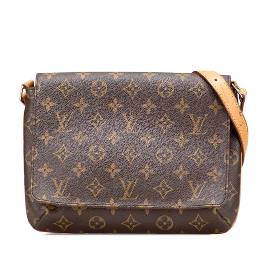 Brown Louis Vuitton Monogram M tte Tango Short Strap Shoulder Bag