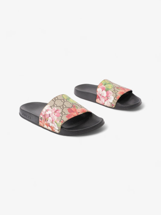 Gucci Bloom Slide GG Supreme / Multicoloured Canvas EU 38 UK 5