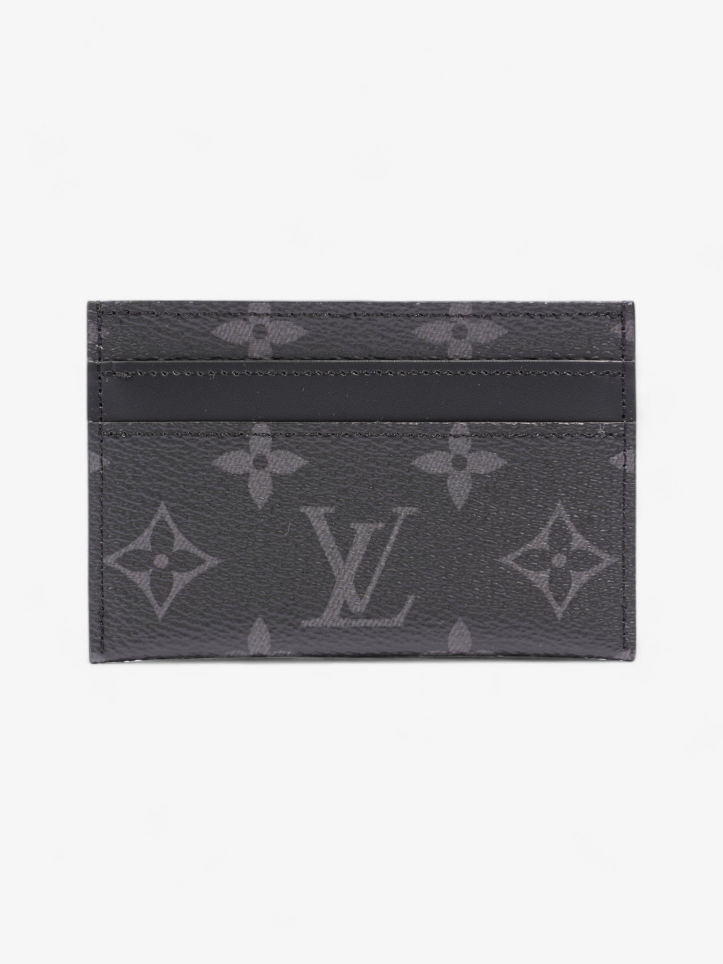Louis Vuitton Porte Cartes Double Monogram Eclipse Canvas